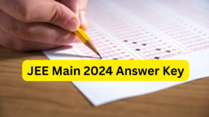 JEE Main Answer Key 2024
